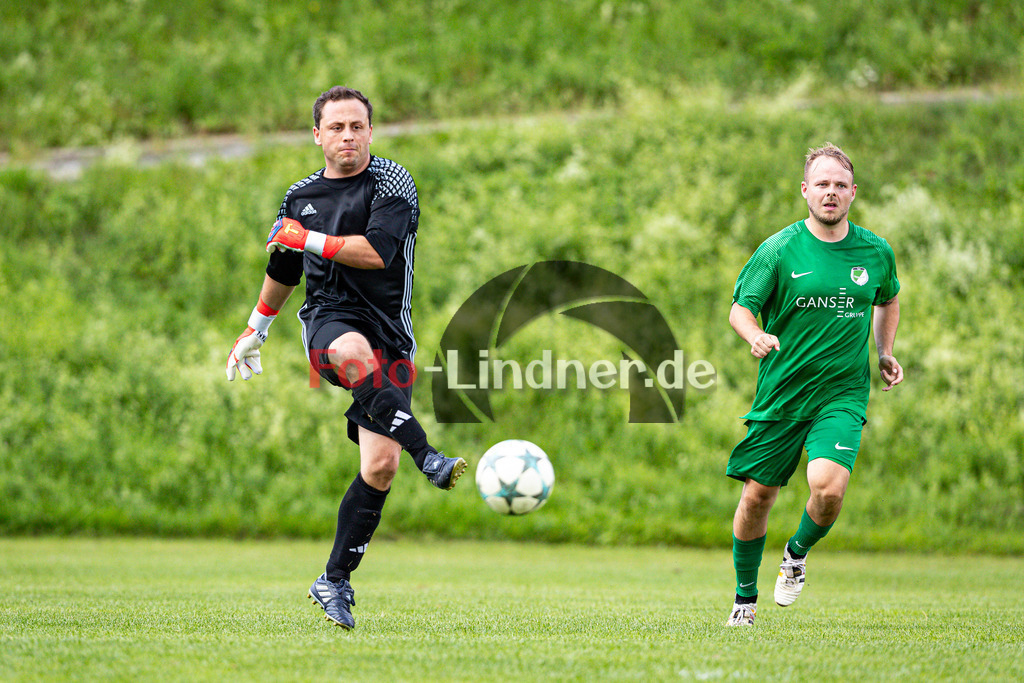 SG Hungerbach gegen TSV Brunnthal | Fußball Kreisliga Herren Oberbayern Zugspitze Gruppe 1, SG Hungerbach gegen TSV Brunnthal, 20240803,Florian PFAFF (SG Hungerbach Goalie 1) in Aktion,2024-08-03 in Huglfing (Sportpark Huglfing), Florian PFAFF (SG Hungerbach Goalie 1)Copyright: WolfgangxLindner www.foto-lindner.de