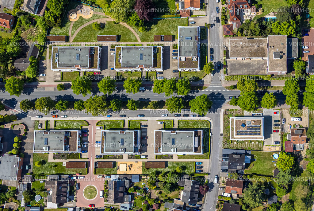 Hamm250500414Lippestrasse | Luftbild, Neubaugebiet Lippestraße, Dachbegrünung, Hamm , Ruhrgebiet, Nordrhein-Westfalen, Deutschland