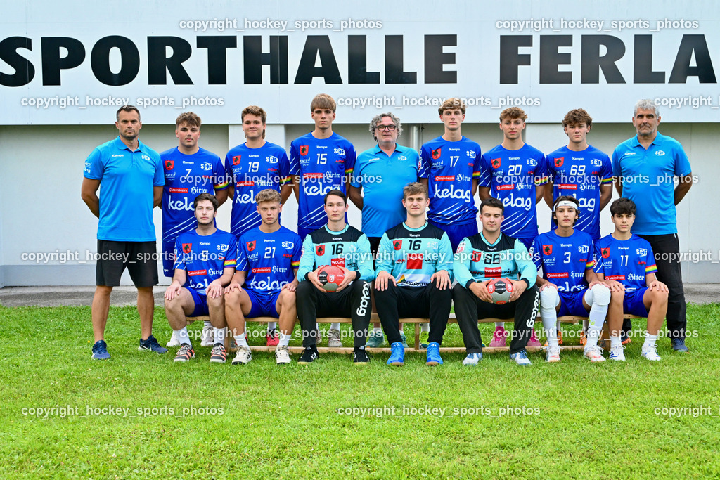 SC Ferlach Media Day | Mannschaftsfoto SC Ferlach Future Team , SC Ferlach Media Day, SC Ferlach Media Day am 19.08.2024 in Ferlach (Ballspielhalle Ferlach), Austria, (Photo by Bernd Stefan)