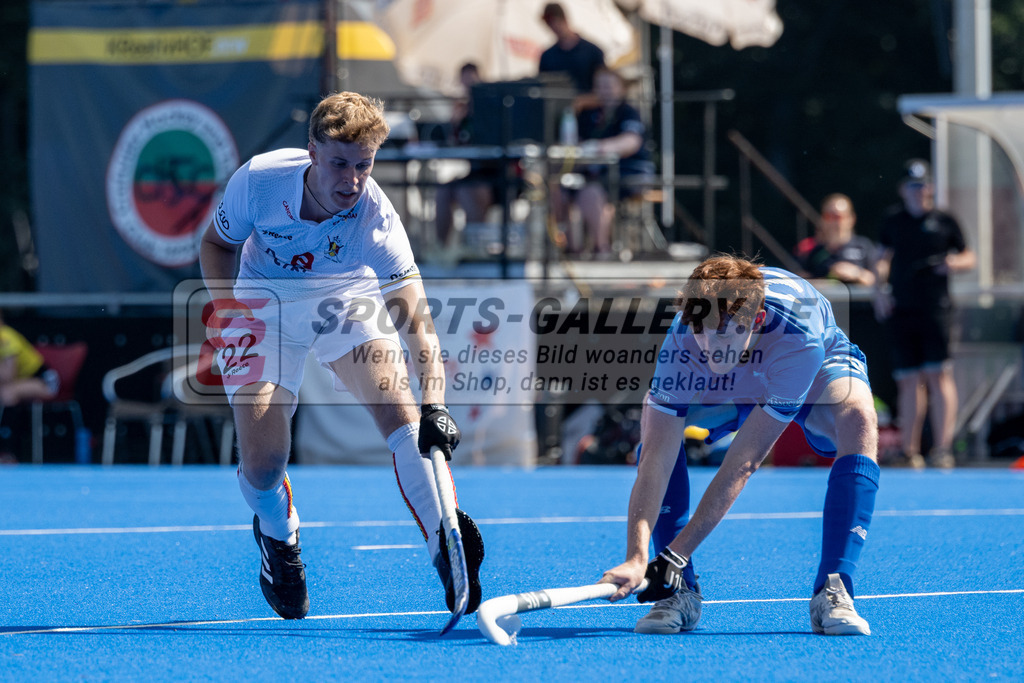 SFE_20230708_0030 | EuroHockey EM U18 Boys Belgium vs Scotland am 08.07.2023 in Krefeld (Gerd-Wellen-Hockeyanlage), Photo: Stephan Fehrmann 2023 (Sports-Gallery)