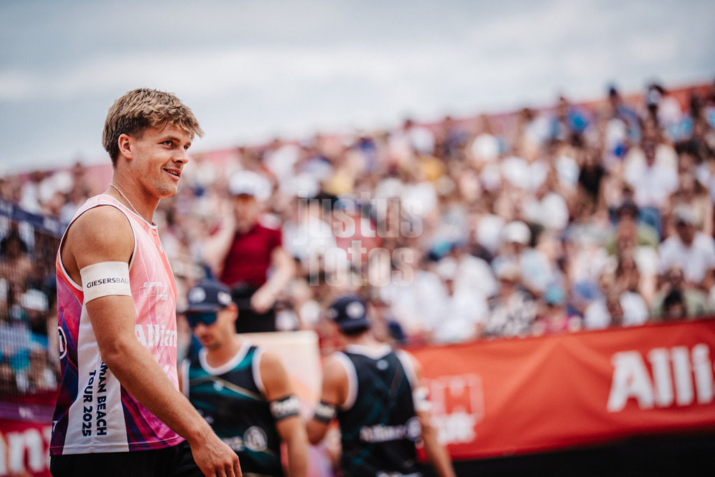 Beachvolleyball | Männer | Allianz German Beach Tour 2025 | Tourstop München | 06.07.2025 | Luis Kubo
