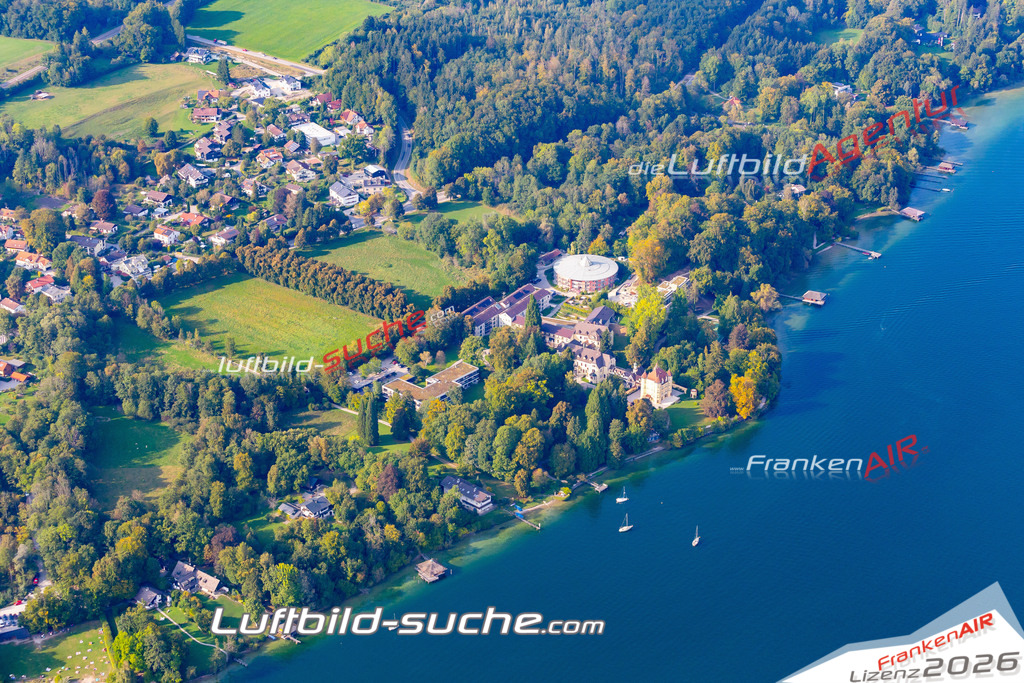 Aktuelles Luftbild von Garatshausen  - Die Luftaufnahme wurde 2020 mittels UL-Flugzeug erstellt ( keine Drohne ) - hochauflösende Kamera-Systeme von  Canon -Beste Qualität - Für grossformatige Ausdrucke geeignet. Die Geschenkidee !