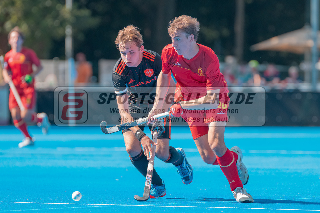 HK_20230711_101282 | Euro Hockey MU18 Spain vs Netherlands Championship Girls &amp; Boys am 11.7.2023 CHTC , Krefeld ,
