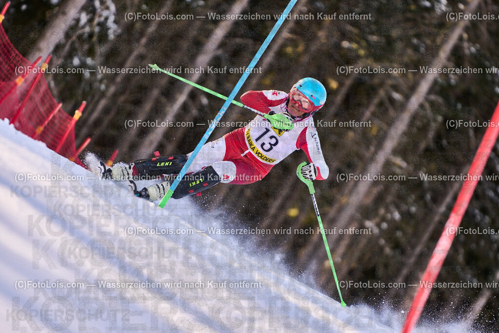ALP6227_MASTERS-OeM-SL_Glungezer_Deutscher Peter | Alpine Österreichische Mastersmeisterschaften auf dem Glungezer. Tiroler Skiverband, SC Volders, SLALOM - 2. Durchgang, So 2. März 2025.
