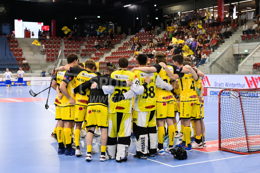 GC Unihockey vs HC Rychenberg - 27. August 2022 | GC Unihockey vs HC Rychenberg
AXA Arena, Winterthur
Der HCR zieht nach dem 4:7-Sieg in den Final ein.
Bild: Sportfotografie Markus Aeschimann | www.markus-aeschimann.ch - Realisiert mit Pictrs.com
