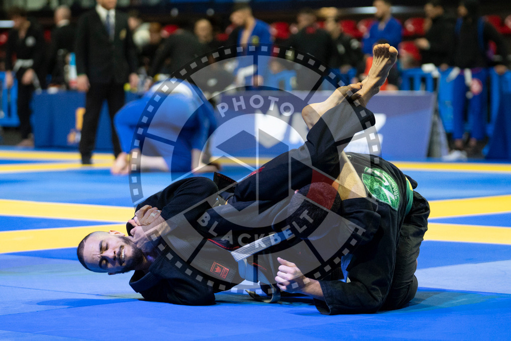 20240119PBB1036 | Fighters compete during the IBJJF European Championship in Paris, France, on January 19, 2024.