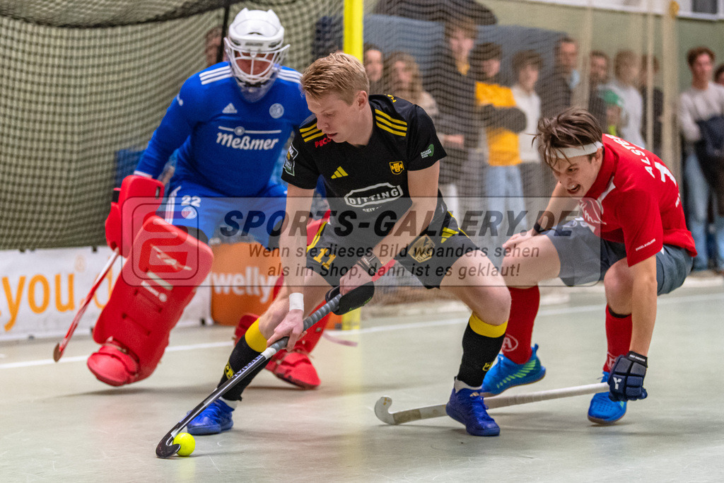 SM_20240112-D5A_0405 | 1.Bundesliga Hallenhockey  (M) HTHC - DCadA / 4:5 (3:3)