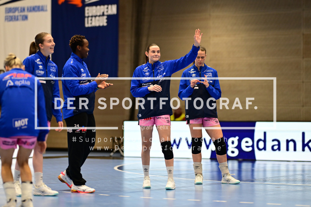 Handball I Frauen I Saison 2025-2026 I EHF European League I VfL Oldenburg - Tertnes Bergen I 95472 | Der Sportfotograf. - Realisiert mit Pictrs.com
