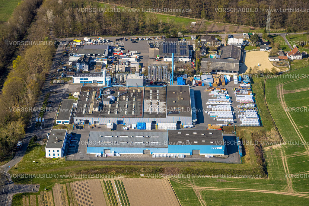Werne250403447 | Luftbild, Icopal BMI Flachdachsysteme GmbH Gewerbegebiet, Werne, Ruhrgebiet, Nordrhein-Westfalen, Deutschland