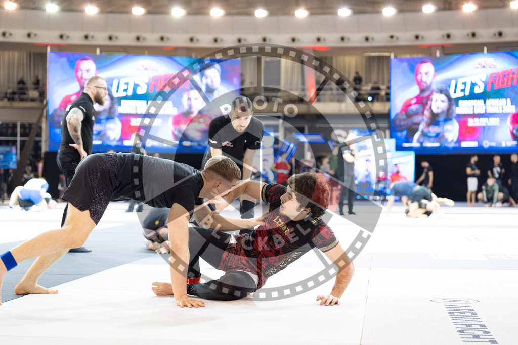 20260214PBB0397 | Fighters compete during the ADCC European Trials  competition day 1 in Belgrade, Serbia, on February 14, 2026.