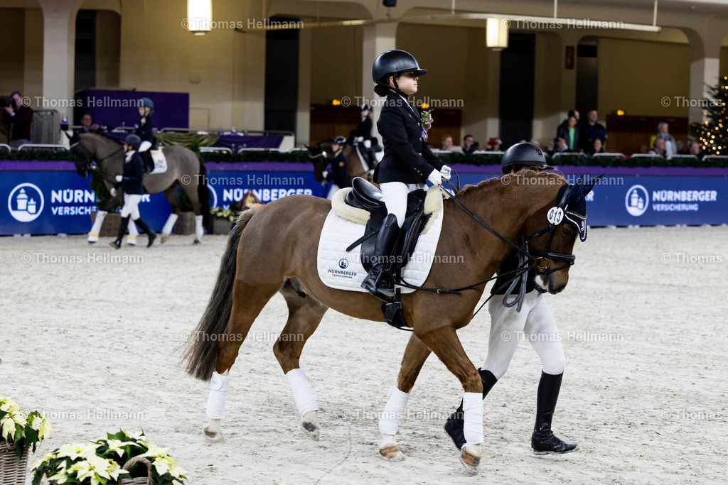 TH_Nürnberger Burgpokal Führzügelwettbewerb_13260 | Nürnberger Burgpokal Führzügelwettbewerb beim Festhallen Reitturnier Frankfurt 2023 am 15.12.23 in Frankfurt, Festhalle