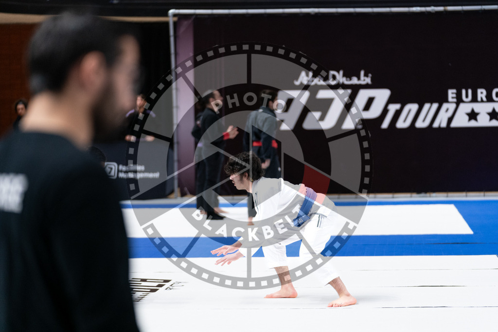 20241012PBB1136 | Athletes compete during the AJP Tour Europe Continental Jiu-Jitsu Professional Championship on October 12, 2024 in Almere near Amsterdam, Netherlands. © Chiara Dazi / photoblackbelt