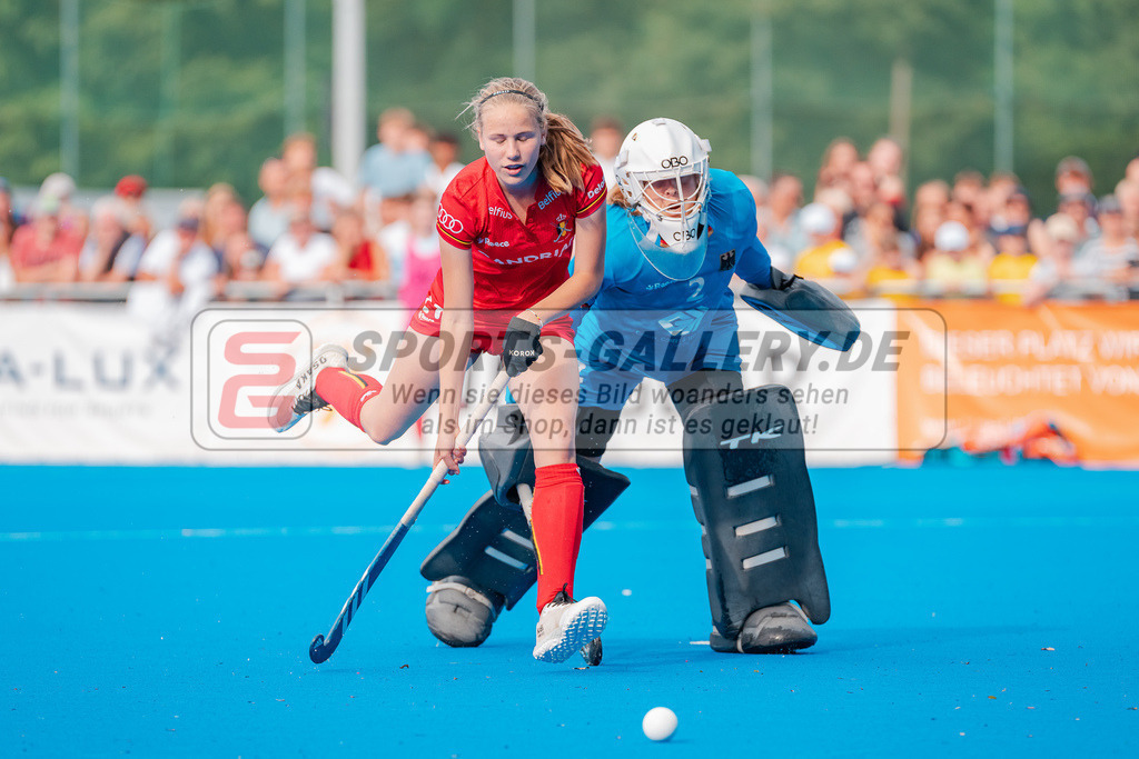 HK_20230716_103073 | Euro Hockey WU18 Girls Finale Belgium vs Germany Championship Girls &amp; Boys am 16.7.2023 CHTC , Krefeld ,