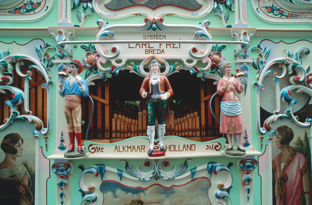 Drehorgel | Amsterdam, Niederlande - February 25, 2008: Drehorgel mit Figuren. - Realisiert mit Pictrs.com