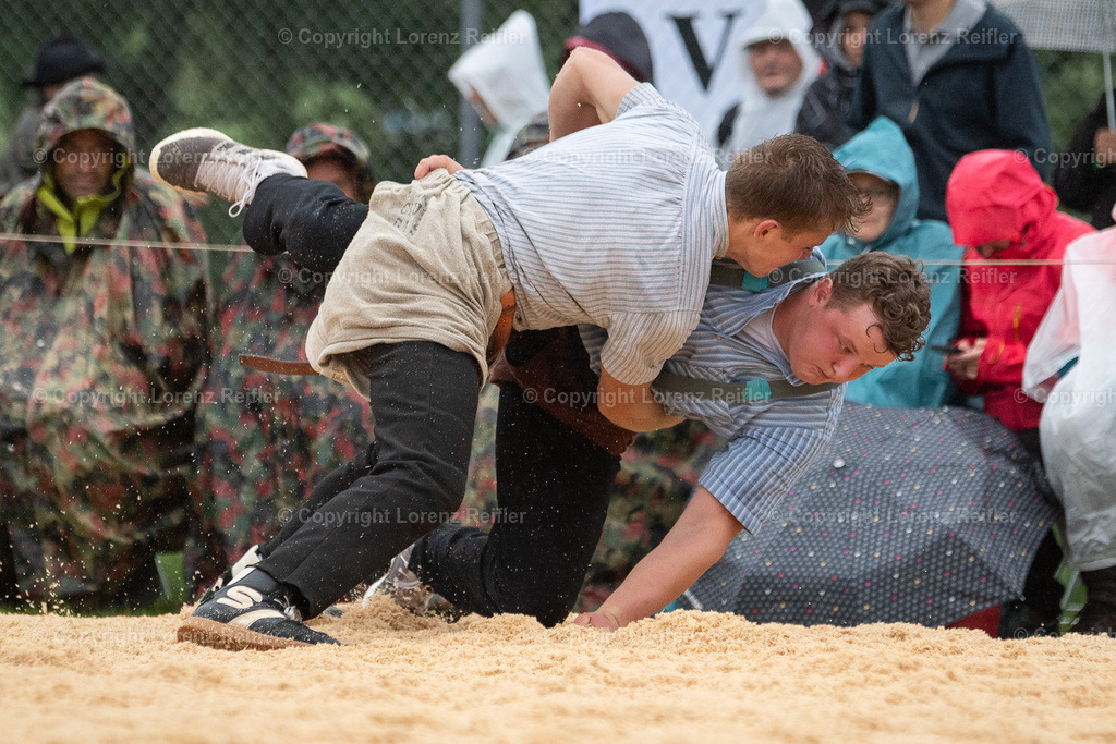 Schwingen -  Appenzeller Kantonal Schwingfest 2024 | Hundwil, 7.7.24, Schwingen - Appenzeller Kantonal Schwingfest.