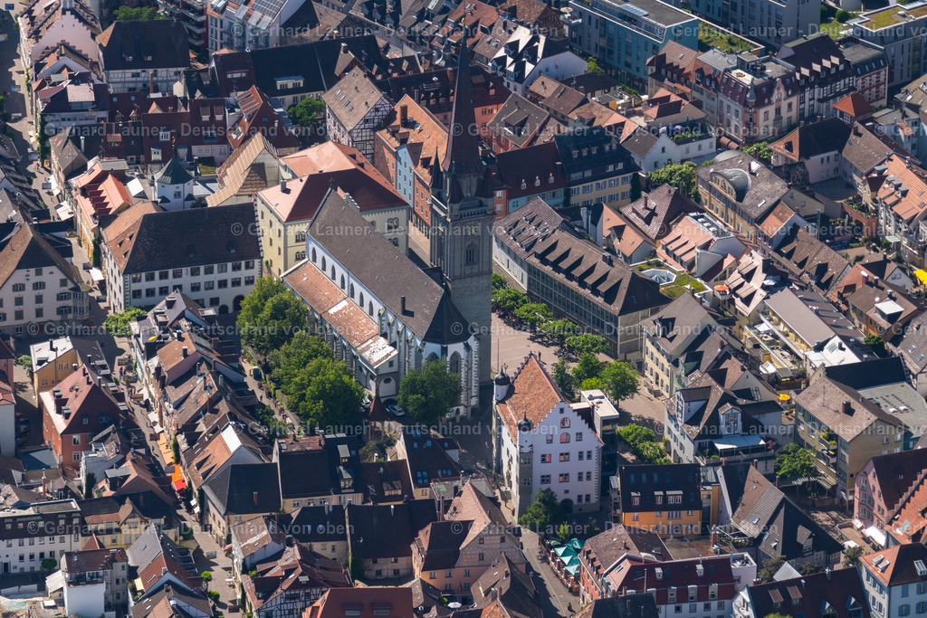 4032341 | RADOLFZELL AM BODENSEE 12.06.2020 Kirchengebäude des Münster Unserer lieben Frau in Radolfzell am Bodensee im Bundesland Baden-Württemberg, Deutschland. // Church building of the cathedral of Unserer lieben Frau in Radolfzell am Bodensee in the state Baden-Wuerttemberg, Germany. Foto: Gerhard Launer
