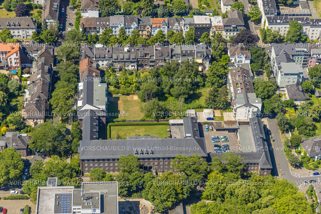 Muelheim230703813 | Luftbild, Polizeiinspektion 4 - Polizeiwache Mülheim, Altstadt I - Südost, Mülheim an der Ruhr, Ruhrgebiet, Nordrhein-Westfalen, Deutschland