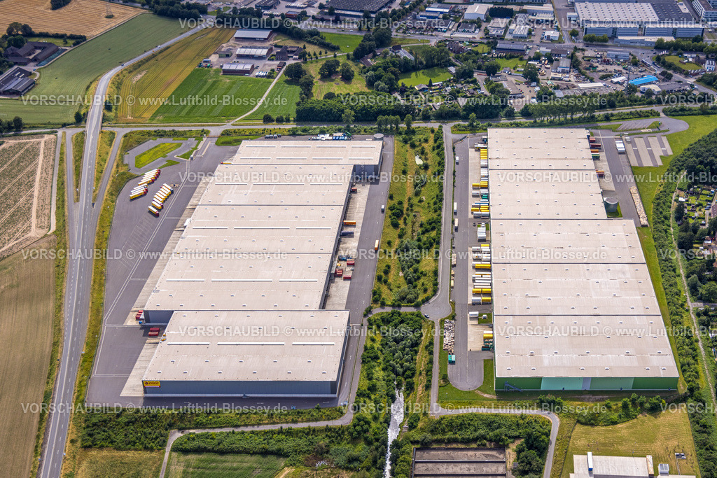 Kamp-Lintfort240705703 | Luftbild, duisport logport IV, Logistik Gewerbegebiet, E-Commerce-Unternehmen Chal-Tec Fulfillment GmbH, Poco Logistik Zentrum, Norddeutschlandstraße, Lintfort, Kamp-Lintfort, Ruhrgebiet, Nordrhein-Westfalen, Deutschland