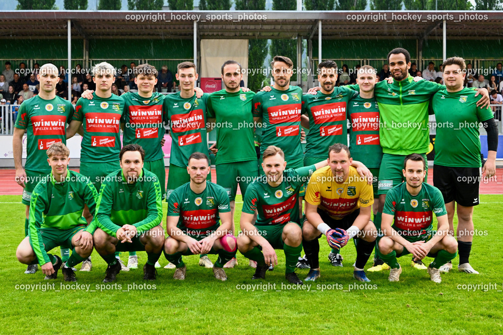 SV Rapid Lienz vs. URC Thal Assling | SV Rapid Lienz Mannschaft, SV Rapid Lienz vs. URC Thal Assling, SV Rapid Lienz vs. URC Thal Assling am 08.06.2024 in Lienz (Dolomiten Satadion), Austria, (Photo by Bernd Stefan)