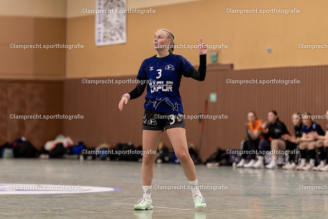 Handball I Damen I Saison 2025-2026 I Verbandsliga Süd I 15. Spieltag I HSG Kalkberg 06 - HSG Holsteinische Schweiz 161 | Franziska Hänisch (3, HSG Kalkberg 06) - Realisiert mit Pictrs.com