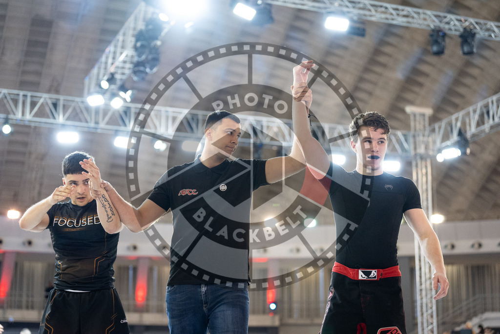 20260214PBB1386 | Fighters compete during the ADCC European Trials  competition day 1 in Belgrade, Serbia, on February 14, 2026.