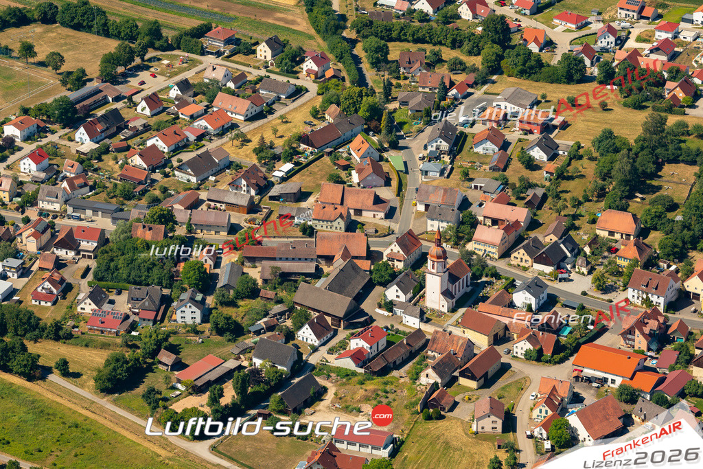 Aktuelles Luftbild von Offenbau Thalmässing - Die Luftaufnahme wurde 2022 mittels UL-Flugzeug erstellt ( keine Drohne ) - hochauflösende Kamera-Systeme von  Canon -Beste Qualität - Für grossformatige Ausdrucke geeignet. Die Geschenkidee !
