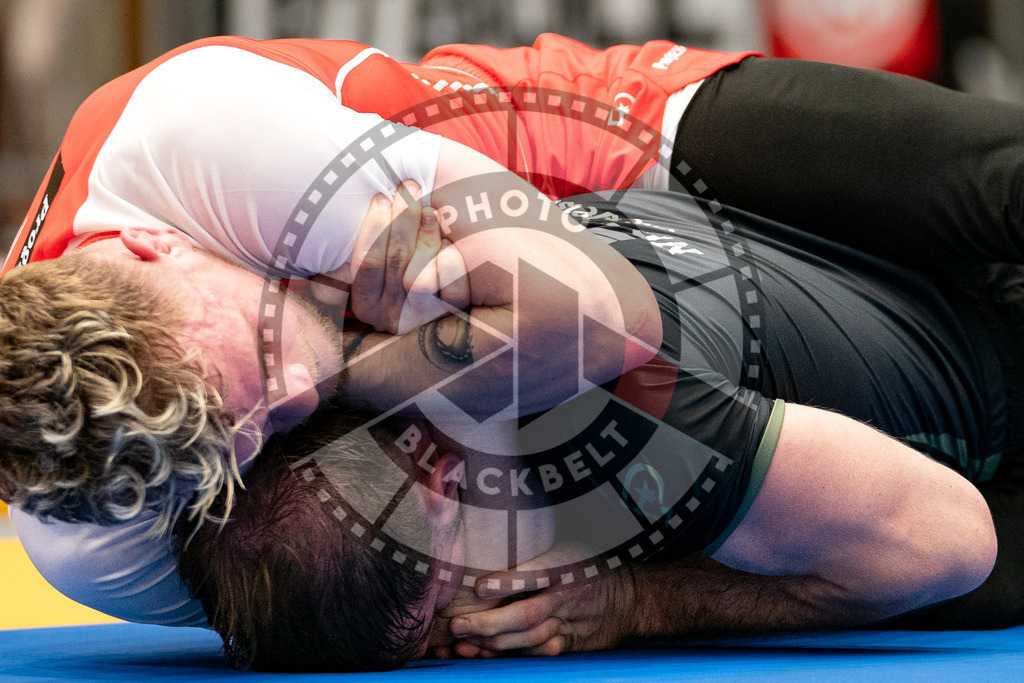 20230916PBB4306 | Fighters compete during the grappling tournement ADCC Trials (European, Middle East and African Championship) in Warsaw, Poland, on September 16, 2023.