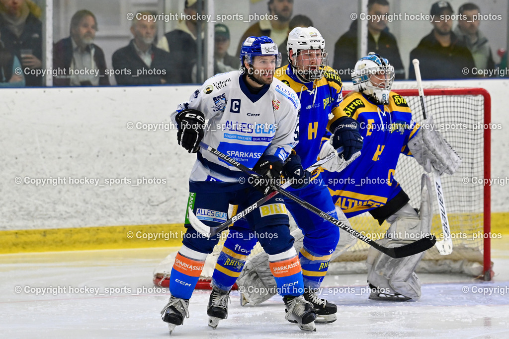 1. EHC Althofen vs. ESC Sparkasse Steindorf  | #57 Wilfan Franz ESC Steindorf, #1 Adamitsch Anja EHC Althofen, #92 Jagarinec Jakob Lukas EHC Althofen, 1. EHC Althofen vs. ESC Sparkasse Steindorf , 1. EHC Althofen vs. ESC Sparkasse Steindorf  am 08.03.2026 in Althofen (Stadthalle Althofen), Austria, (Photo by Bernd Stefan)