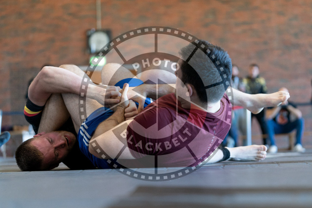 20250329PBB5004 | Fighters compete during the International Luta Livre (ILLCS) Germany IX Spring 2025 Competition spring on March 29, 2025 in Hannover, Germany.© Chiara Dazi