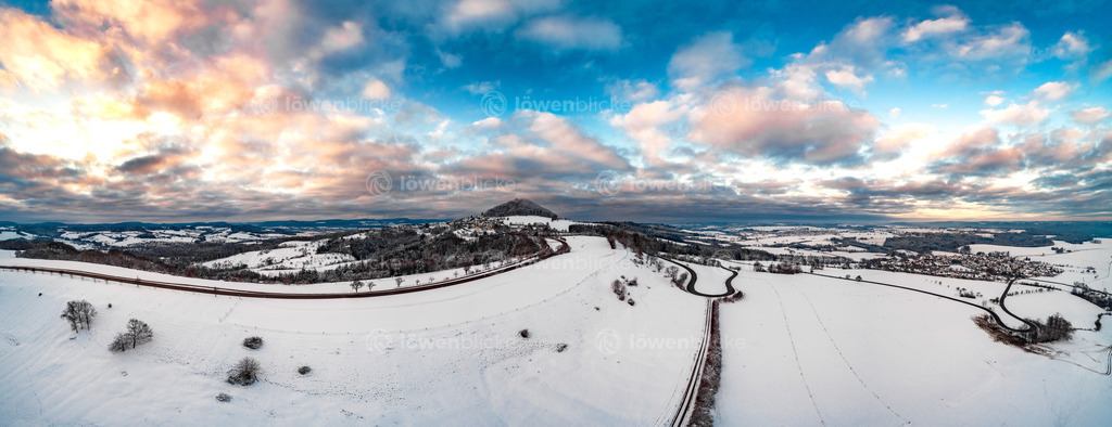 Verschneite Winterlandschaft auf dem Hohenstaufen | löwenblicke | shop