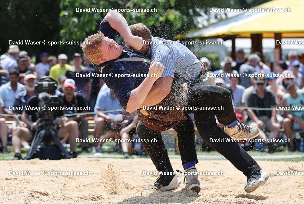 Collaud Romain ___ - Rogivue Th_o _ _ la F_te Romande de Lutte suisse _ Romanel-sur-Lausanne le 16.07.2023 Photos Waser David _ sports-suisse.ch _ (4) | sports-suisse.ch