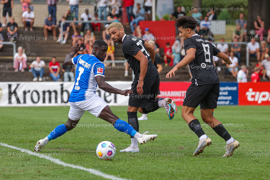 Giessen_Darmstadt (159) | 16.07.2023; Testspiel; Waldstadion Gießen; FC Gießen - SV Darmstadt 98; Ergebnis: 2:0 (0:0)
