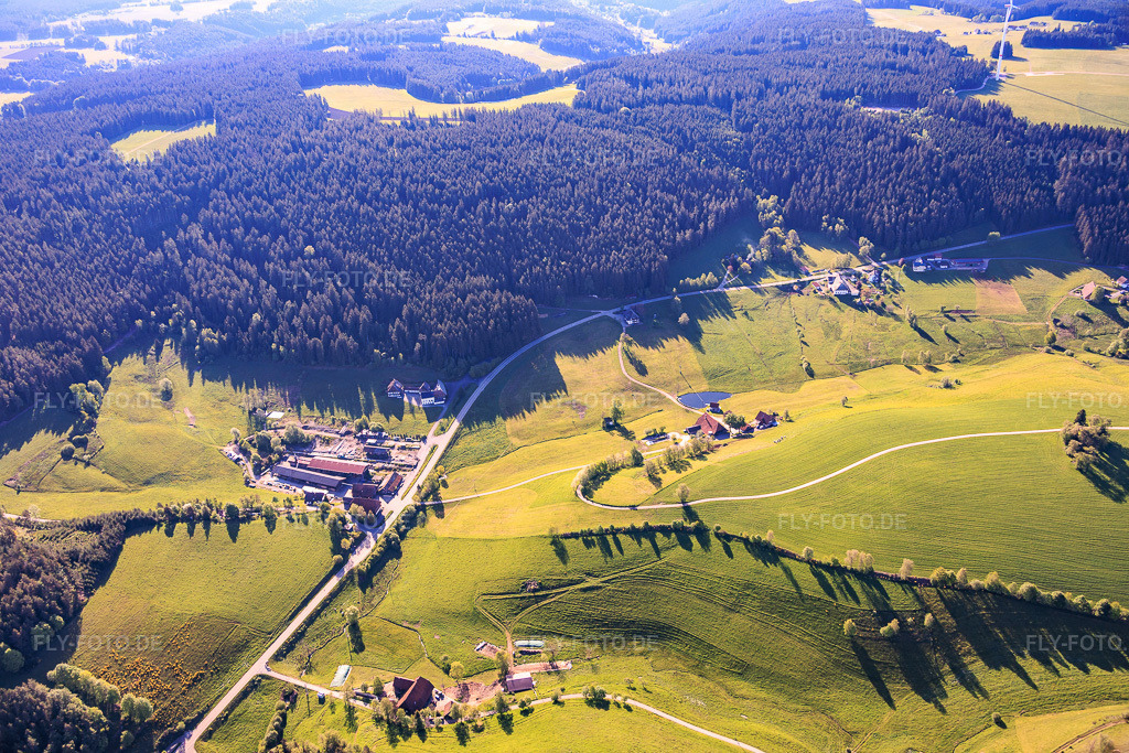 Luftbild: Ferienwohnung Sägebauernhof im Ortsteil Reichenbach in Hornberg im Bundesland Baden-Württemberg in Deutschland.Foto: IMG_156308.jpg vom 17.05.2026 durch Werner Riehm/FLY-FOTO.deAuflösung des Originals: 6000 x 4000 pxFerienwohnung Schwarzwald - Ferien auf dem Sägehof