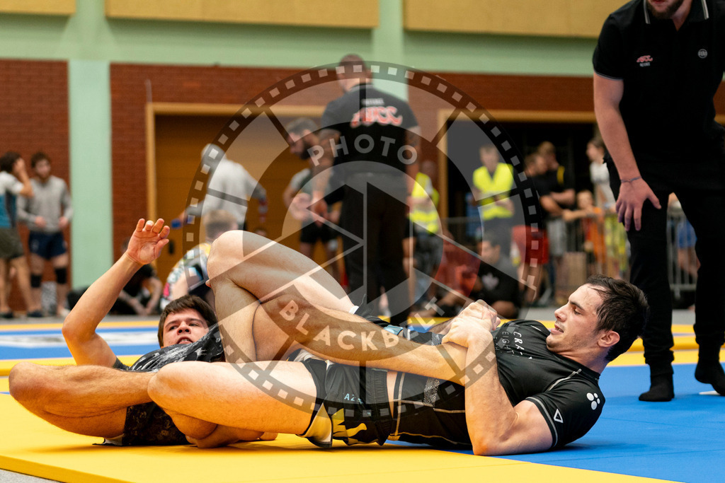 20230916PBB1651 | Fighters compete during the grappling tournement ADCC Trials (European, Middle East and African Championship) in Warsaw, Poland, on September 16, 2023.