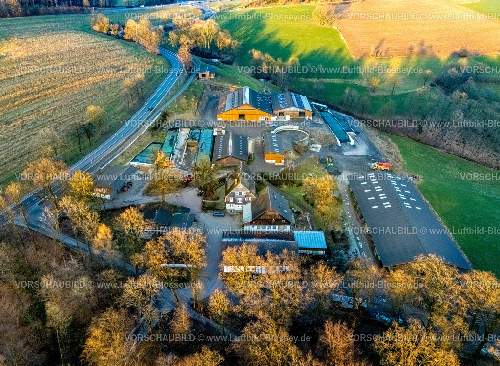 Olpe2502600131HofSiele | Luftbild, Howald am Biggesee, Aussiedlerhof, Bauernhof, Rhode, Olpe, Sauerland, Nordrhein-Westfalen, Deutschland