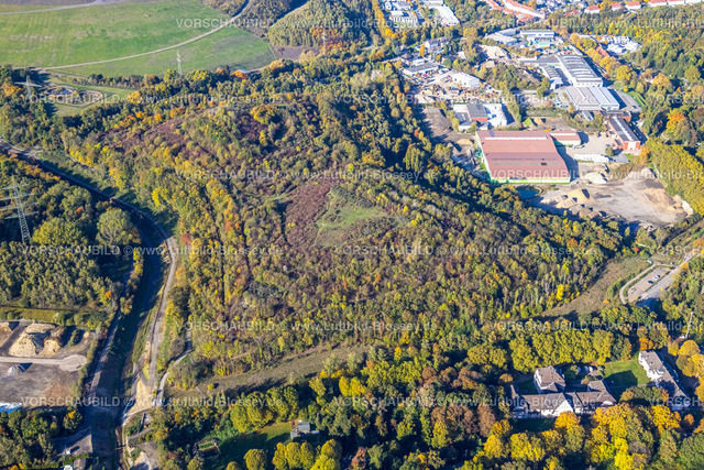 Gladbeck221005162 | Luftbild, Halde 22 Heringstrasse, Brauck, Gladbeck, Ruhrgebiet, Nordrhein-Westfalen, Deutschland