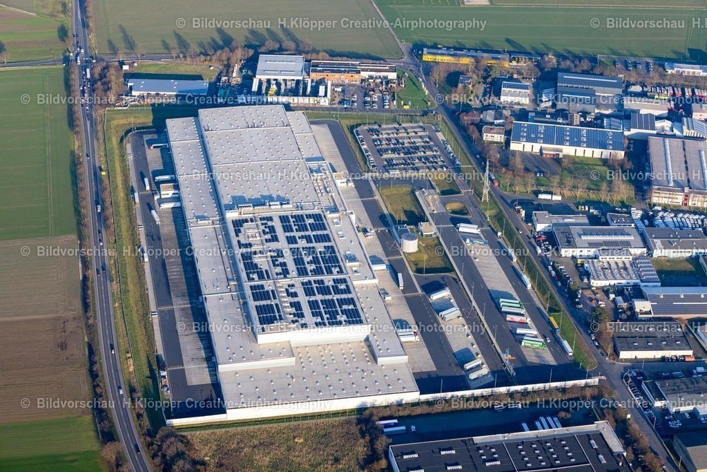 Luftbilder Grevenbroich-7765 | Luftbildfotografie Baustelle für einen Lagerhallen und Speditionsgebäude- Neubau " LIDL Logistikzentrum Grevenbroich II " an der Lilienthalstraße in Grevenbroich im Bundesland Nordrhein-Westfalen, Deutschland - Realisiert mit Pictrs.com