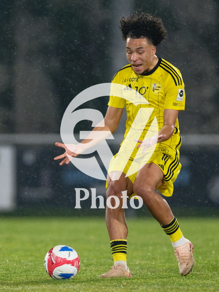 dieci Challenge League - FC Stade Nyonnais v Neuchatel Xamax FCS |  during the dieci Challenge League match between FC Stade Nyonnais and Neuchatel Xamax FCS at Centre sportif de Colovray in Nyon, Switzerland
