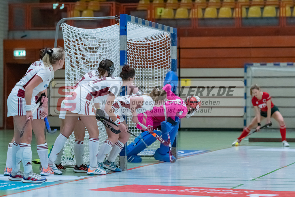 HK_20230122_103120 | 1. Bundesliga ( Halle ) Damen Crefelder HTC - Rot-Weiss Köln am 22.1.2023 Crefelder HTC  ( CHTC ) Halle Glockenspitz , Krefeld ,