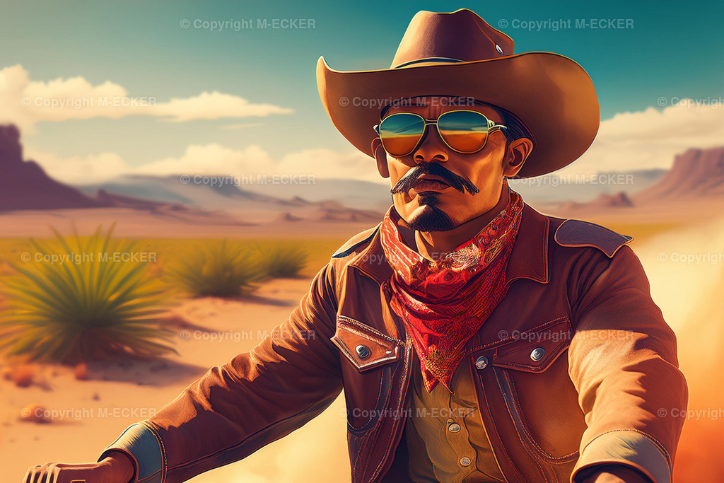 Cowboy  Motorrad 10f | Martin Ecker Fotograf Euratsfeld - Realisiert mit Pictrs.com