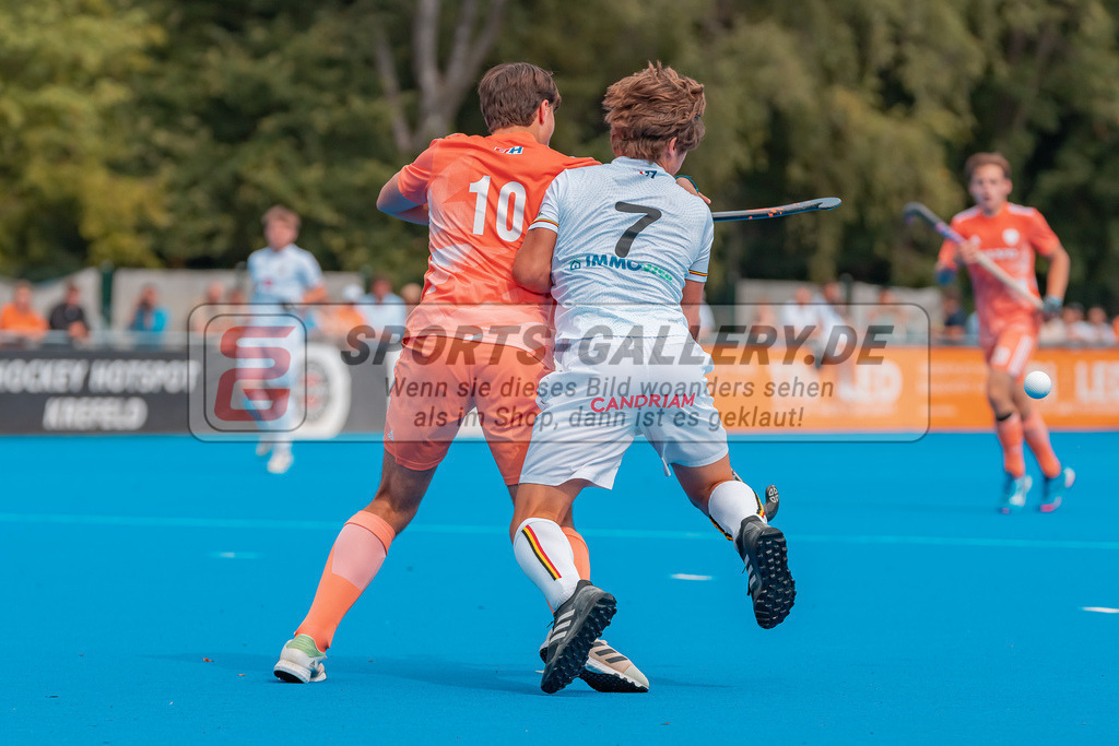 HK_20230715_102286 | Euro Hockey MU18 SF1 Belgium vs Netherlands  Championship Girls &amp; Boys am 15.7.2023 CHTC , Krefeld ,