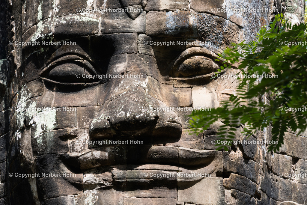 Reisefotografie - Asien - Kambodscha | Bayontempel im kambodschanischen Tempelbezirk Angkor Wat. - Realisiert mit Pictrs.com
