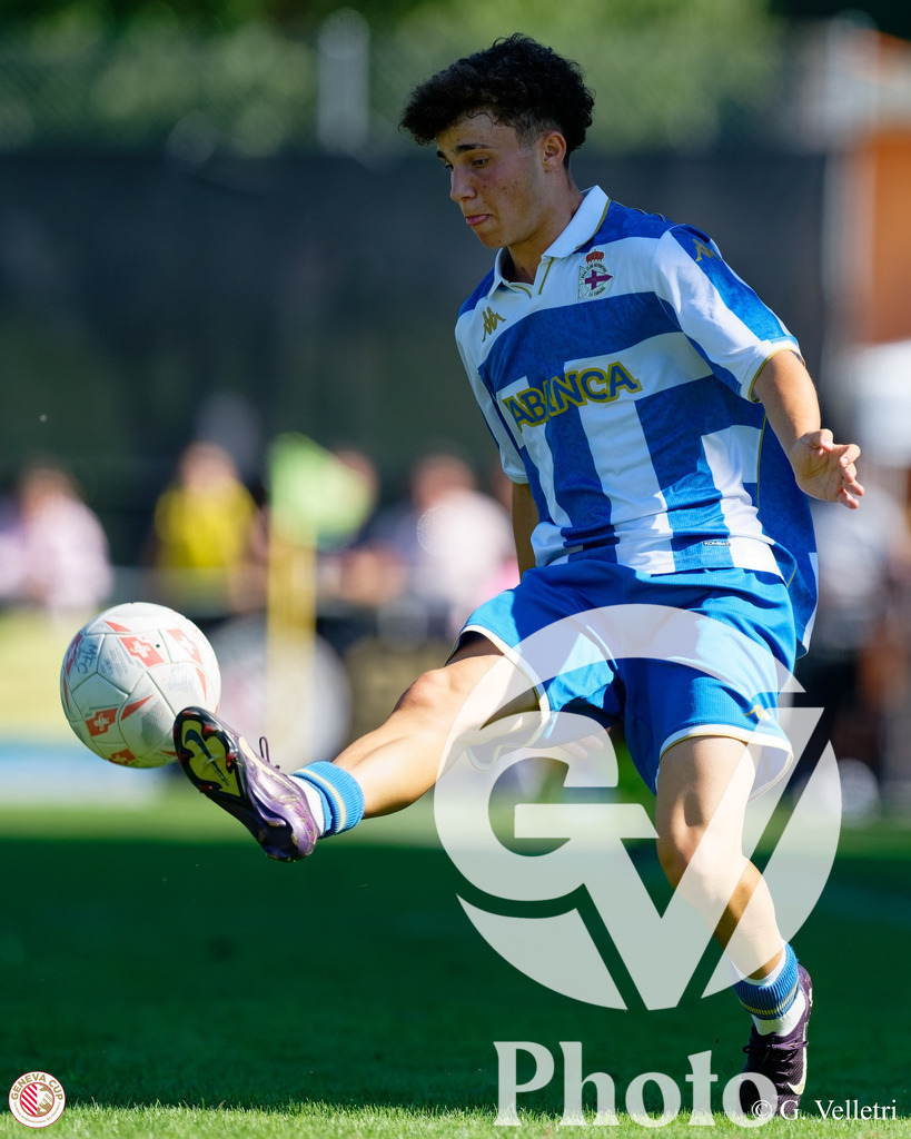GenevaCup 3-4 - RC Deportivo v FC Inter Milan | during the GenevaCup 3-4 match between RC Deportivo and FC Inter Milan at Stade des Arberes in Meyrin, Switzerland