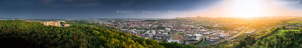Erstes Licht auf den Eichert und Göppingen | löwenblicke | shop
