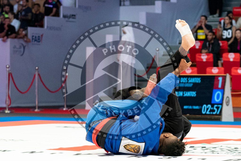 20231106PBB1050 | Fighters compete during the AJP World Master Championship in the Mubadala Arena in Abu Dhabi, Arab United Emirates, on November 6, 2023.