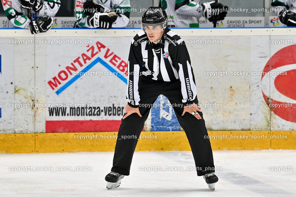 HDD Jesenice vs. EC Bregenzerwald 30.9.2022 | TELESKLAV Fabio Referee