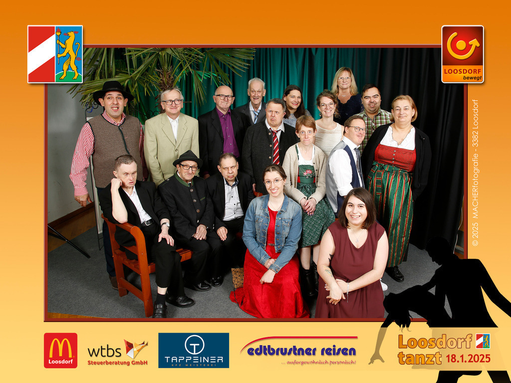 LoosdorfTanzt25_8364 | Ballfotografie - Loosdorf tanzt am 18.01.2025 in der Losensteinhalle LOOSDORF. Vielen Dank den Sponsoren:Edtbrustner Reisen /wtbs Steuerberatung /Autohaus Tappeiner/McDonalds Loosdorf