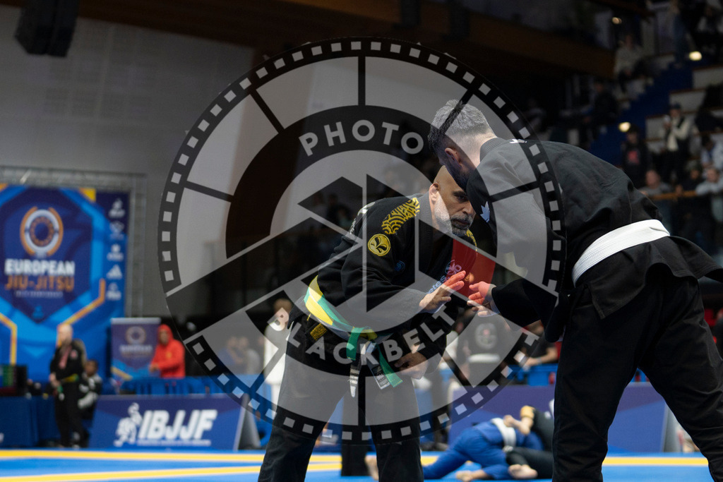20240119PBB2968 | Fighters compete during the IBJJF European Championship in Paris, France, on January 19, 2024.