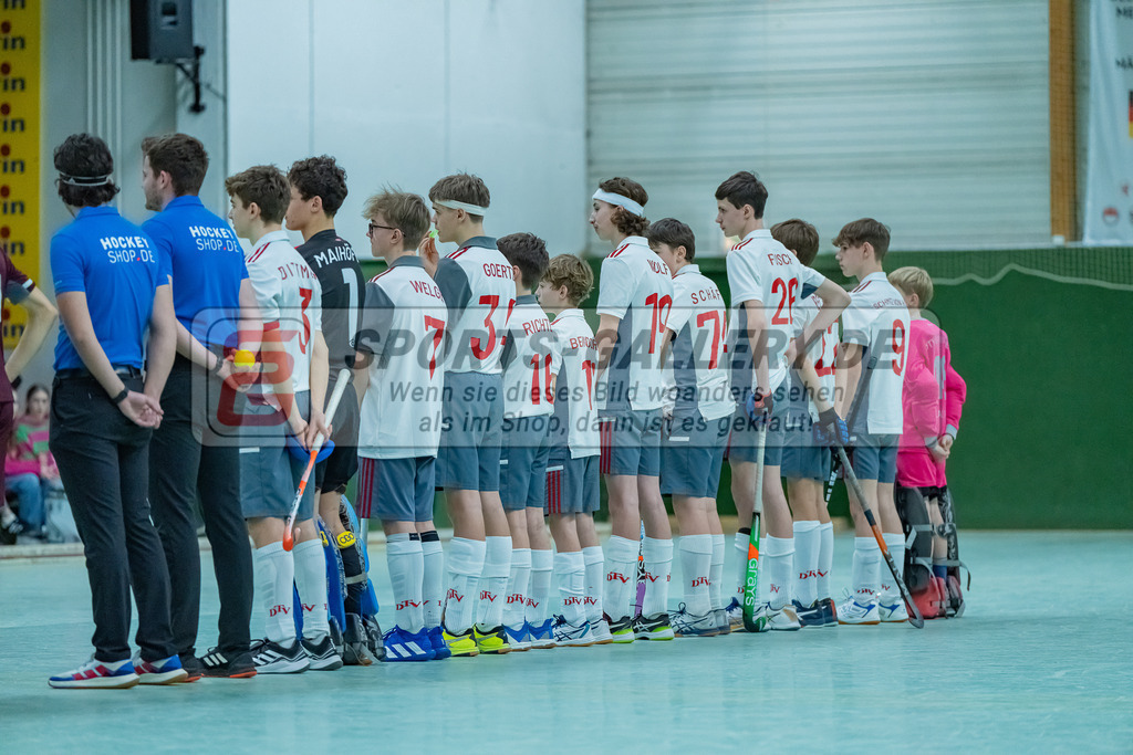 HK_20240225_108617 | Spiel um Platz 3 Deutsche Meisterschaft MU14 am 25.2.2024 Halle RW Köln, Köln ,