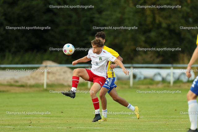 Fußball I Herren I Senioren Landesliga Holstein I 5. Spieltag I SC Rönnau - VfB Lübeck U21 I 23.08.2025.0031 | Torben Sachau (26, VfB Lübeck U21) - Realisiert mit Pictrs.com